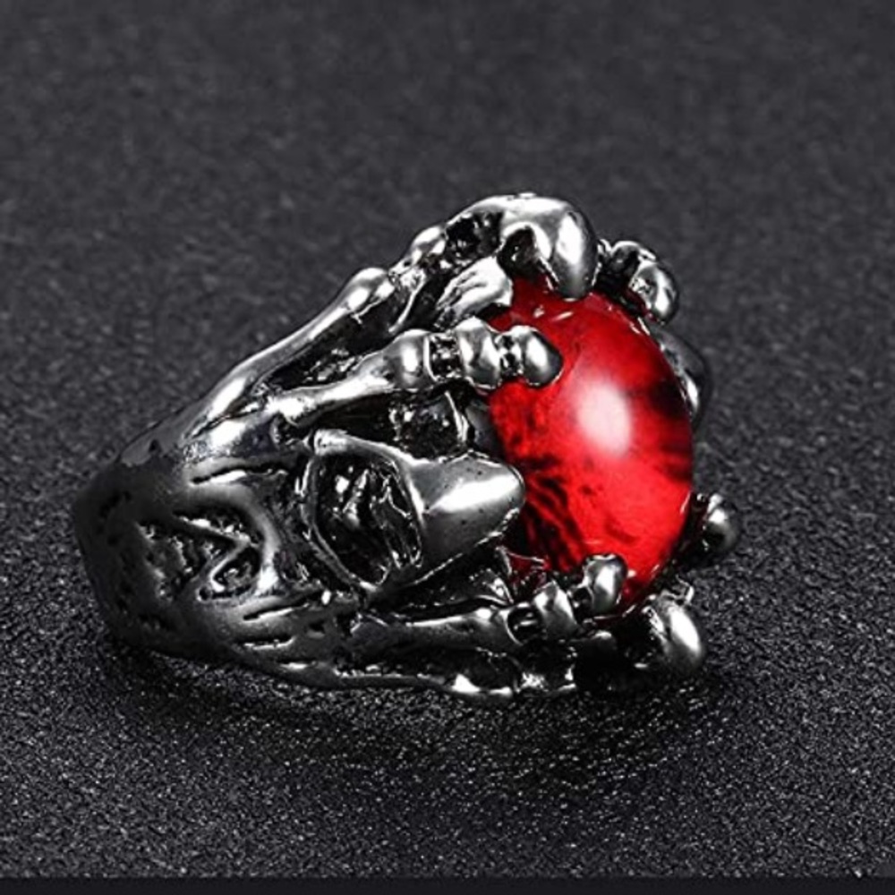 Stainless Steel Adj Punk Ring